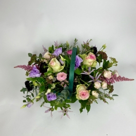 Basket Of Pretty Flowers